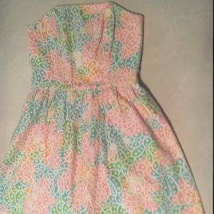 Lilly Pulitzer Strapless Dress
